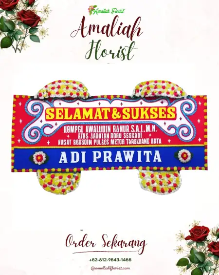 Papan Bunga Ucapan Selamat Petungroto
